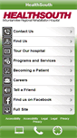 Mobile Screenshot of healthsouthmountainview.com
